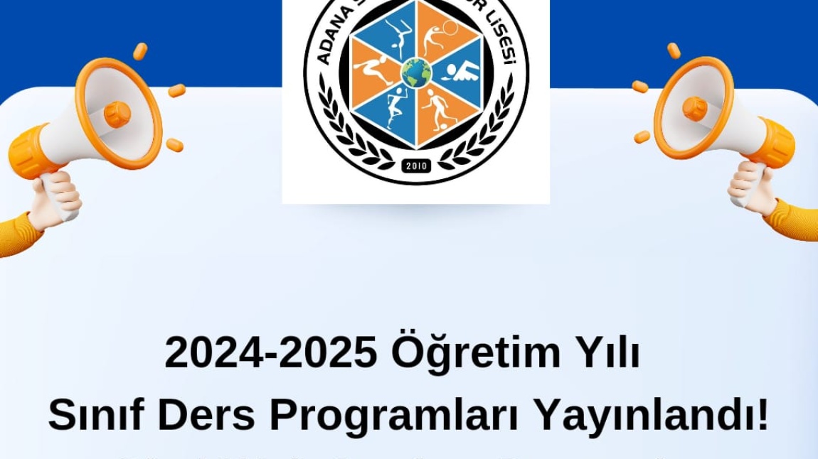 2024-2025 EĞİTİM ÖĞRETİM YILI SINIF DERS PROGRAMLARI 